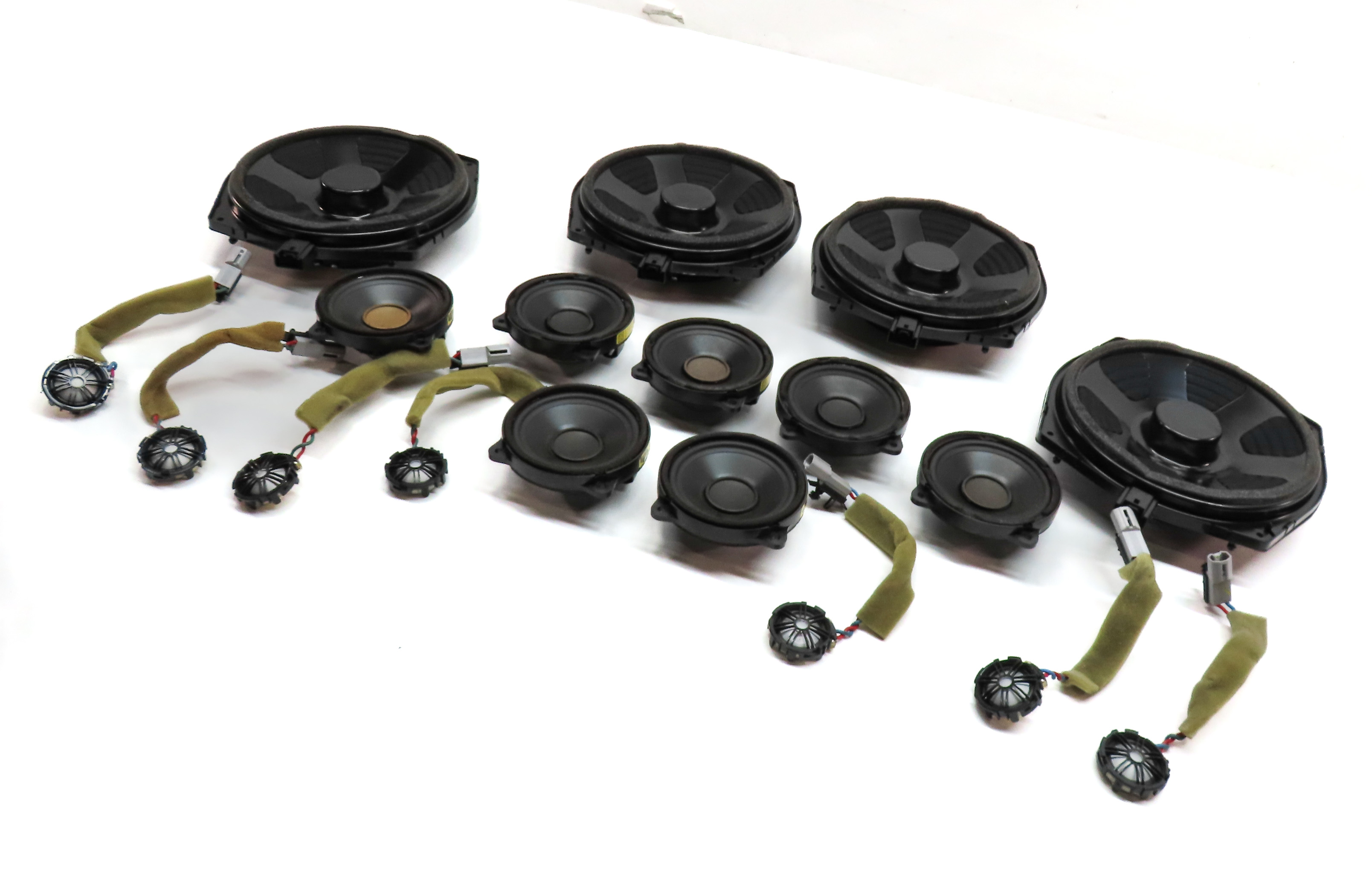 2016 RANGE ROVER SPORT (L494) FRONT REAR WOOFER MIDRANGE TWEETER SPEAKER SET 18 — exact item pictured